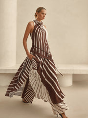 MONTMARTRE STRIPE MAXI DRESS