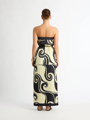 OCEANIC SWIRL TOP