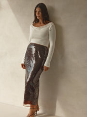 VALERIE MIDI SKIRT