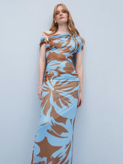 SERENE TROPICAL DRESS
