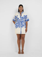 BECCA PALM MINI DRESS