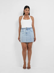 INDIE DENIM SKIRT
