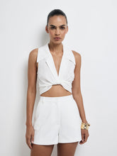 FRANKIE LINEN TOP