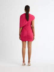 RUCHED MINI DRESS