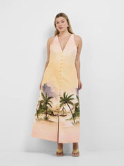 SEASCAPE MIDI DRESS