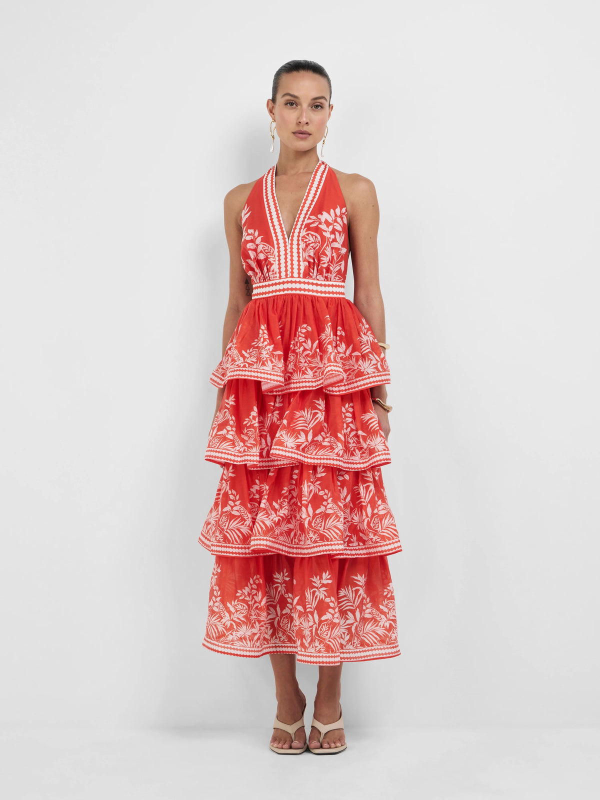 RAVELLO PALM DRESS