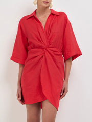EVIE LINEN DRESS