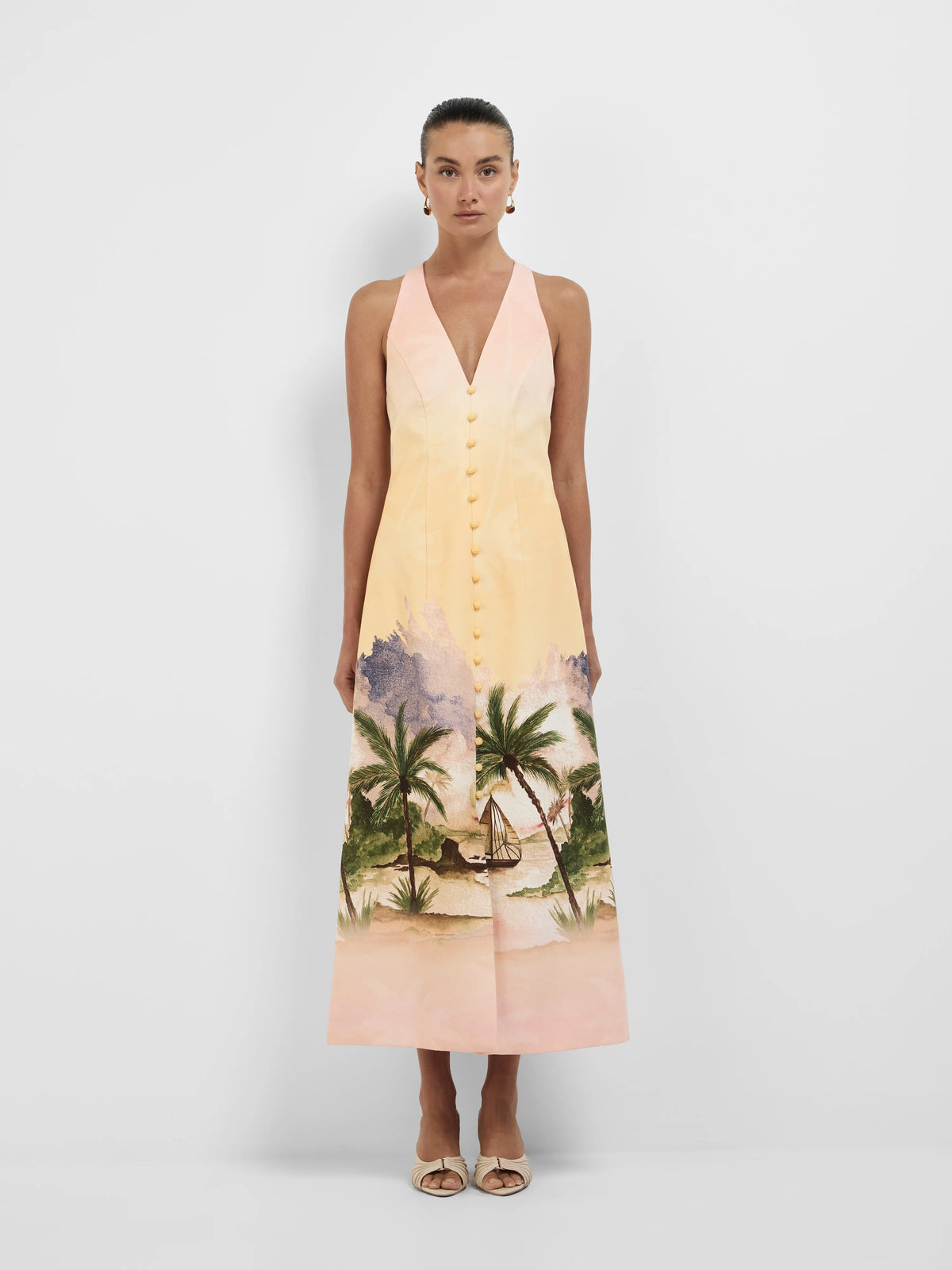 SEASCAPE MIDI DRESS
