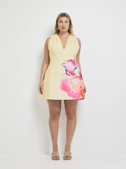 FLEUR BLOOMS MINI DRESS