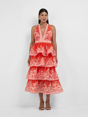 RAVELLO PALM DRESS