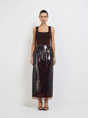 VALERIE MIDI SKIRT