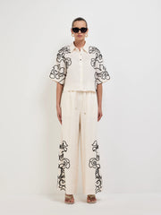 OUTLINE FLORAL SHIRT