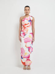 FLEUR BLOOMS MIDI DRESS