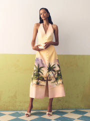 SEASCAPE MIDI DRESS