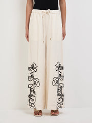 OUTLINE FLORAL PANT
