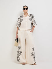 OUTLINE FLORAL SHIRT